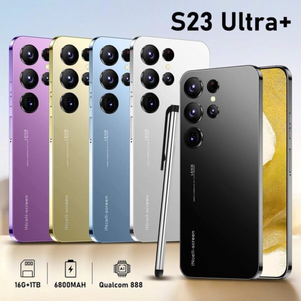 S23 Ultra Smartphone Original 6.8 inch 16GB+1TB Unlocked Mobile Phones 6800mAh 4G/5G Network Celular 48+72MP Android Cell phone - Image 3