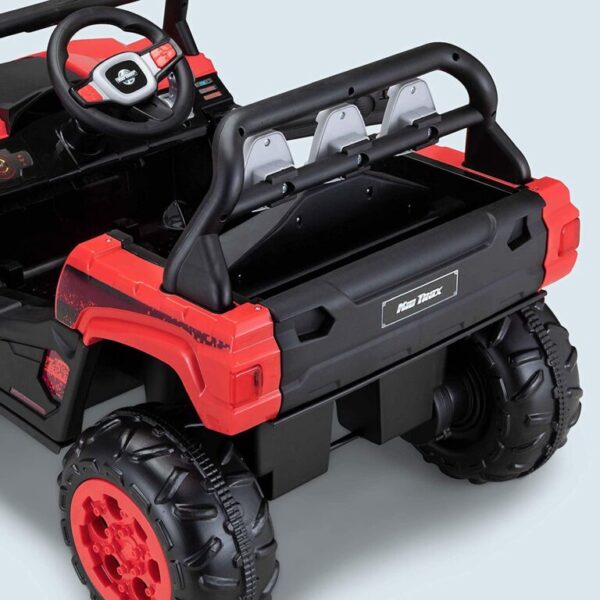 Kid Trax Toddler UTV Electric Ride-On Toy, Kids 3-5 Years Old, 6 Volt Battery and Charger, Max Rider Weight 60 lbs, LED Headlights, Red. - Image 6