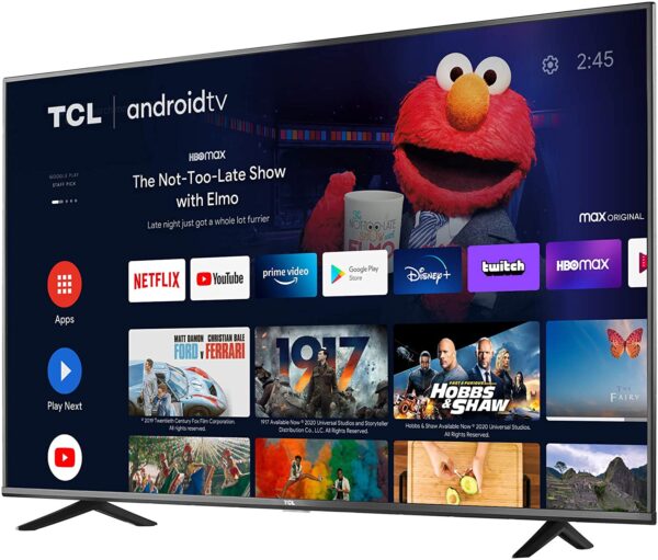 TCL 50-inch Class 4-Series 4K UHD HDR Smart Android TV - 50S434, 2021 Model - Image 2