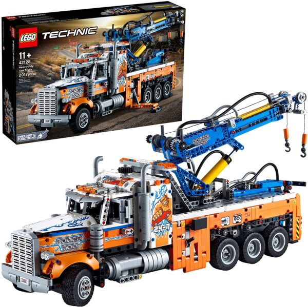 Technic 42128 - Kit de construcción para camiones de trabajo pesado; Explora un camión clásico lleno de características auténticas; nuevo 2021 (2,017 piezas)