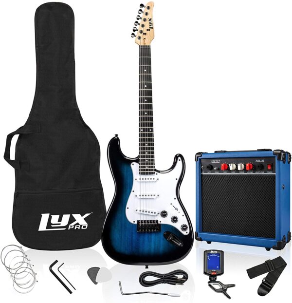 COMPLETE GUITAR SET | Ultimate Starter Package Includes Full Size Guitar & All the Parts