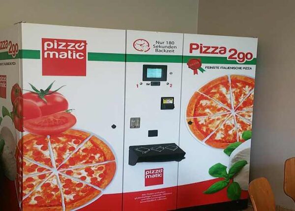 Outdoor Self-service Pizza Vending Machines Cooking Hot Food Fully Automatic - Image 4