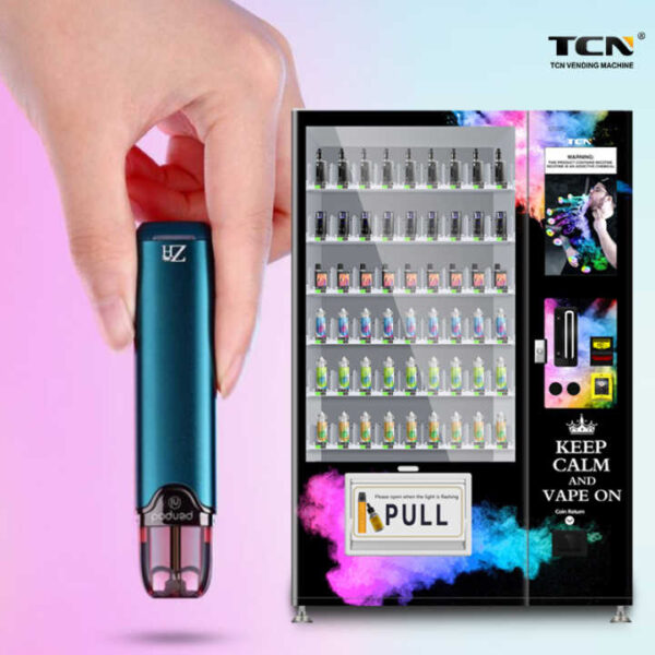 TCN 24 Hours Self-service Vape E-cigarette Vending Machine With Age Verification - Image 7