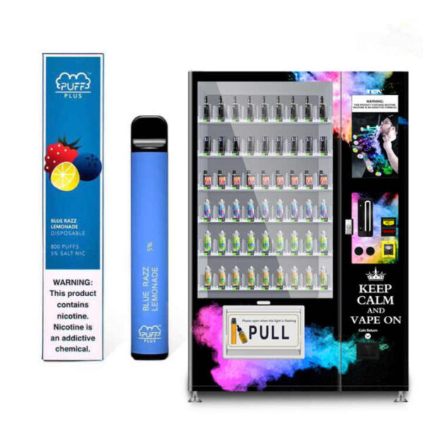 TCN 24 Hours Self-service Vape E-cigarette Vending Machine With Age Verification