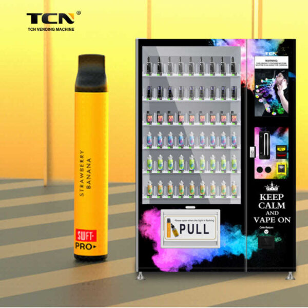 TCN 24 Hours Self-service Vape E-cigarette Vending Machine With Age Verification - Image 3