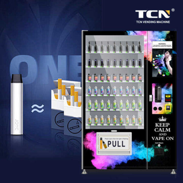 TCN 24 Hours Self-service Vape E-cigarette Vending Machine With Age Verification - Image 6