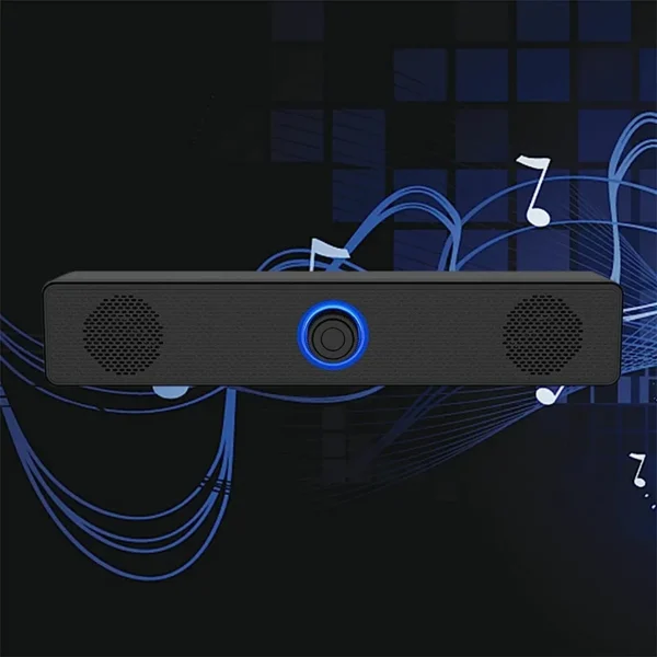 ZSEDP Compatible Speaker 3D Stereo Bass Sound Bar Subwoofer Home Theater Surround Audio System USB 3.5 Jack - Image 2