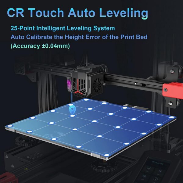 Creality Ender 3 Max Neo 3D Printer, Upgrade Large Size FDM 3D Printers with CR Touch Auto Leveling Bed, Filament Sensor, Z-axis Double Screw, Printing Size 11.8x11.8x12.5 inch - Image 2