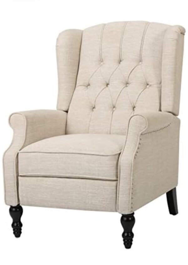 Christopher Knight Home Walter Recliner Chair Light Beige