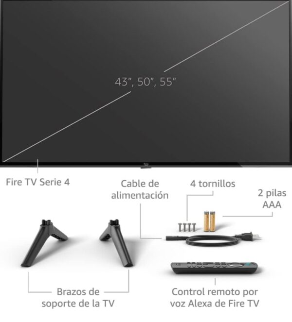 Televisión inteligente Amazon Fire TV Serie 4 de 55” en 4K UHD - Image 8