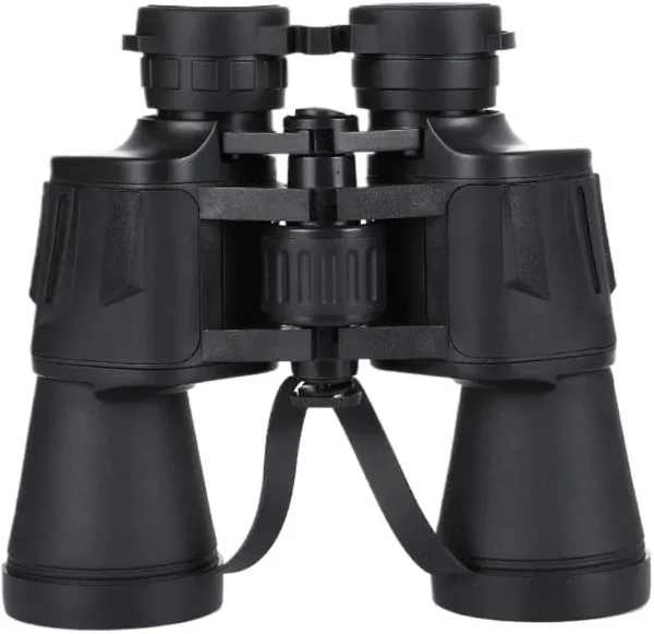 Powerful Telescope 20x50 Binoculars Low Light Night Vision Long Range Waterproof Camping Equipment (Color : Black)