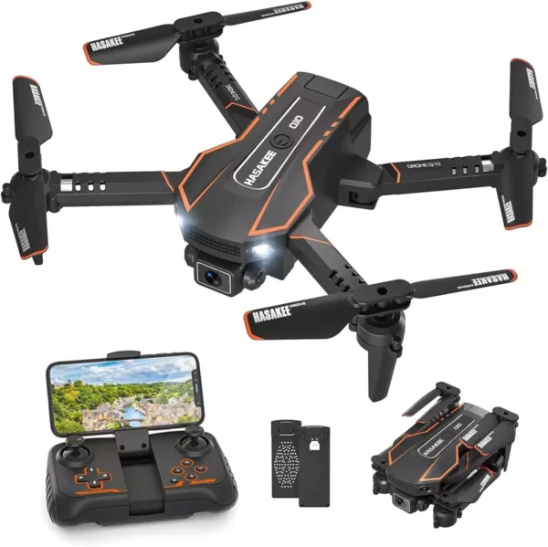 Beginner-Friendly 1080P Mini Drone with 2 Batteries - Remote Control Fun